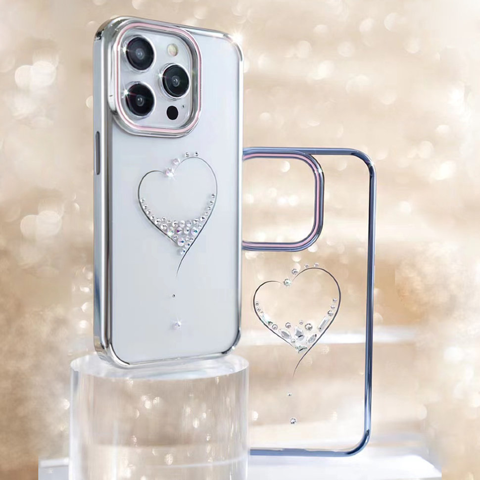 Чехол PQY Wish Special Version для iPhone 15 Pro Серебро - фото 2