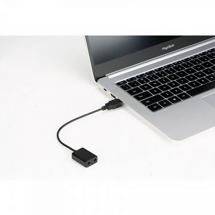 Адаптер BOYA BY-EA2L (USB - miniJack TRS) 15 см - фото 3