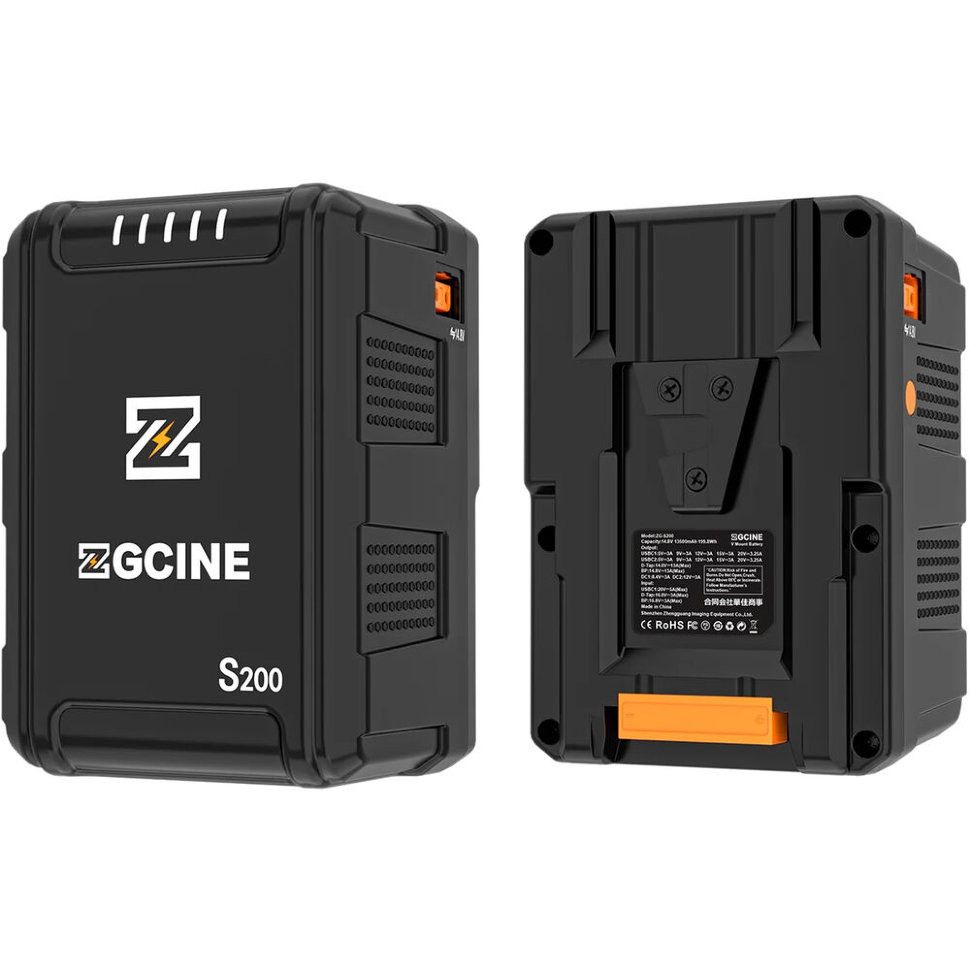 Аккумулятор ZGCine ZG-S200 V-mount 199.8 Wh - фото 4