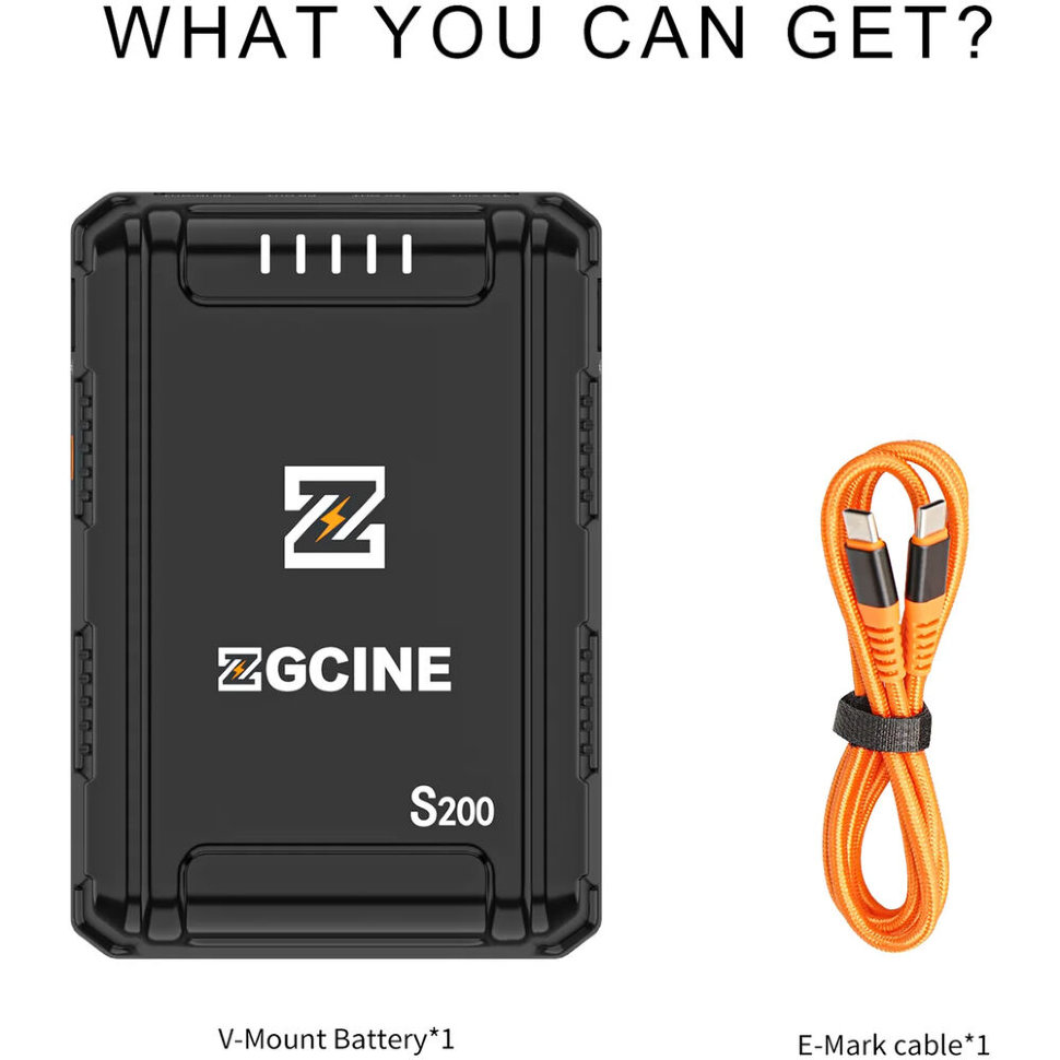 Аккумулятор ZGCine ZG-S200 V-mount 199.8 Wh - фото 7