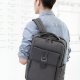 Рюкзак-сумка Xiaomi Fashion Commuter Backpack 2 в 1 Серый - Изображение 171536