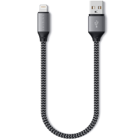 Кабель Satechi USB - Lightning 25см Серый