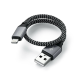 Кабель Satechi USB - Lightning 25см Серый - Изображение 202040