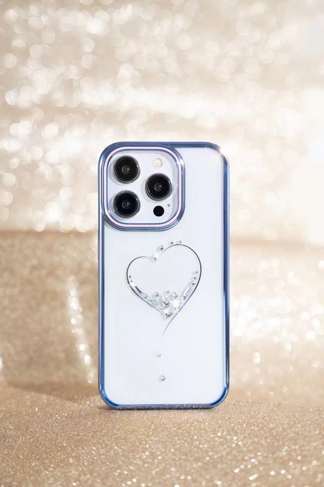 Чехол PQY Wish Special Version для iPhone 15 Pro Синий чехол pqy wish special version для iphone 15 pro серебро