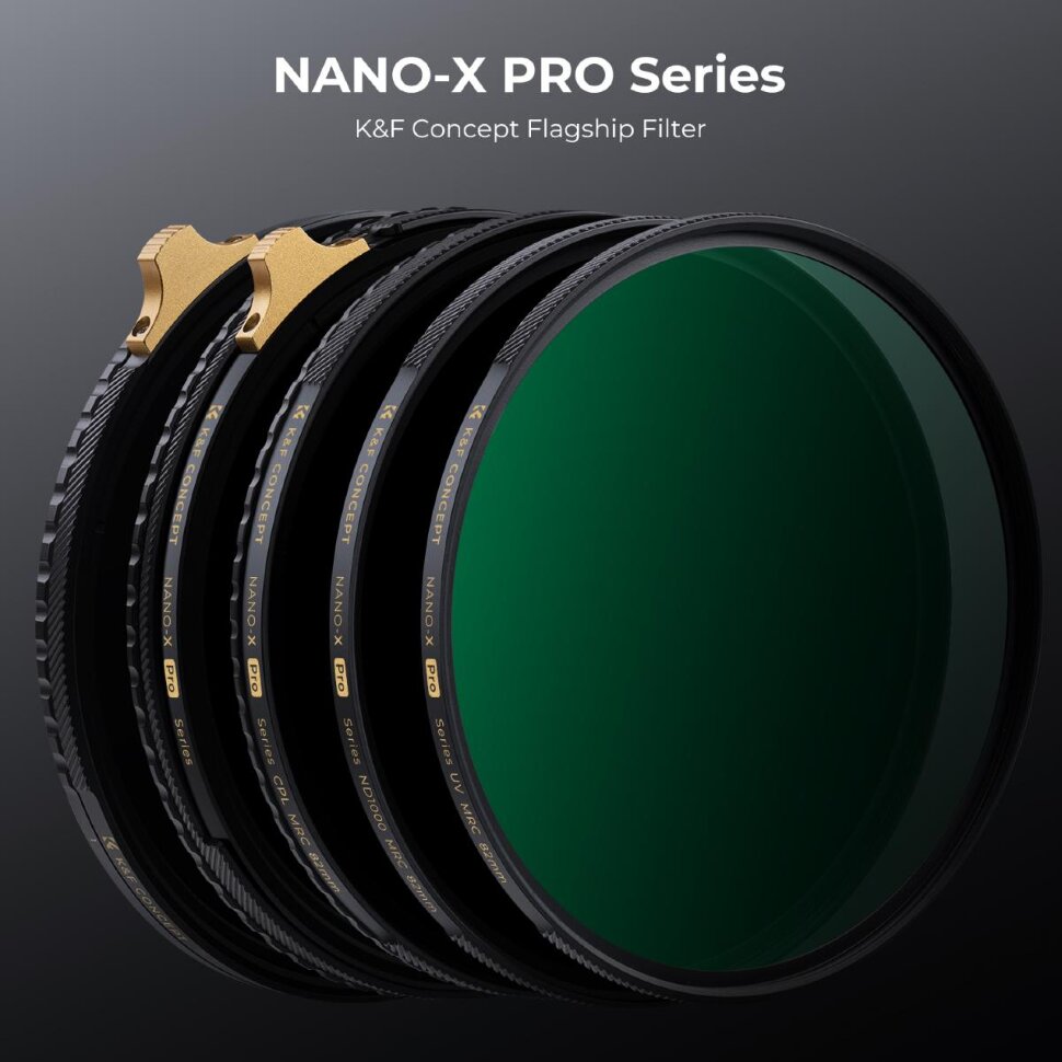 Светофильтр K&F Concept Nano-X Pro MCUV 52мм KF01.2302 ключ безопасности yubikey 5 nano
