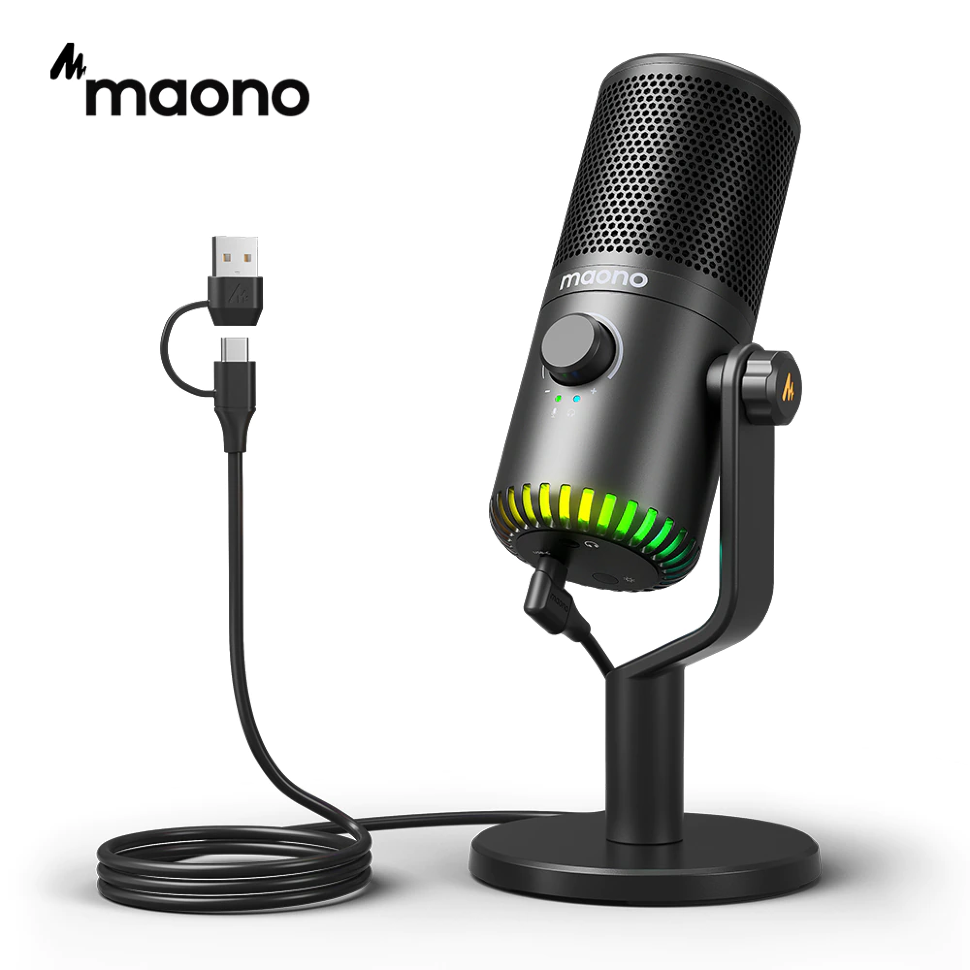Микрофон Maono DM30 Чёрный G9150 - фото 6