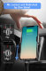 Автодержатель с беспроводной зарядкой Baseus Car Gravity Mount with Fast Wireless Charger Черный - Изображение 70001
