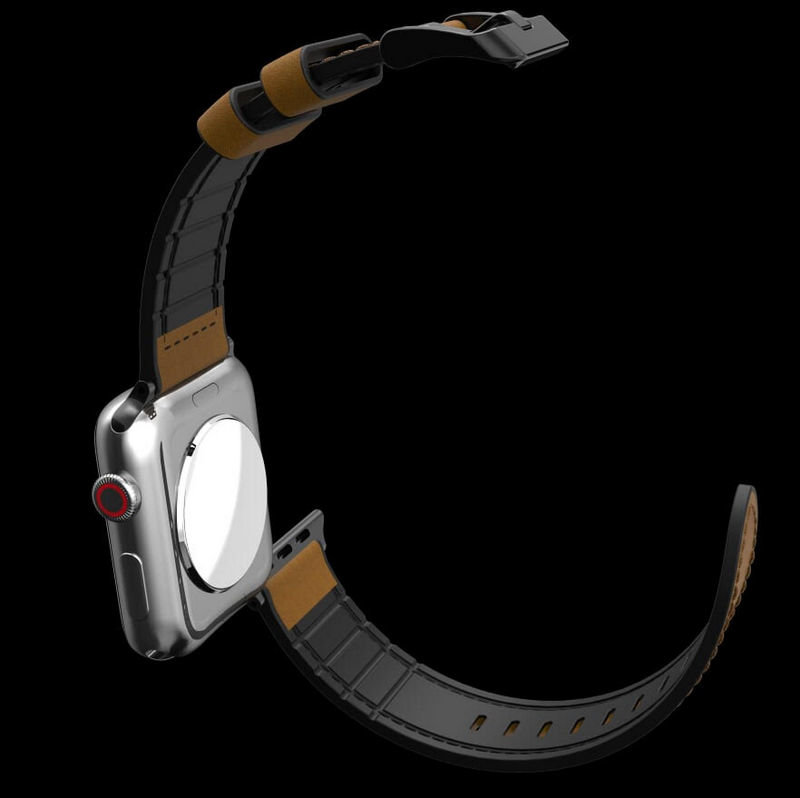 Ремешок X-Doria Hybrid Leather для Apple watch 42/44 мм Коричневый 483162