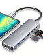 Хаб Rock Type-C - USB*3+TF/SD+PD - Изображение 98460