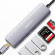 Хаб Rock Type-C - USB*3+TF/SD+PD - Изображение 98465