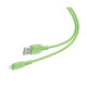 Кабель Baseus Colourful Cable USB - Lightning 2.4A 1.2м Зелёный - Изображение 107650