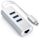 Хаб Satechi Type-C 2-IN-1 USB HUB With Ethernet Серебро - Изображение 202123