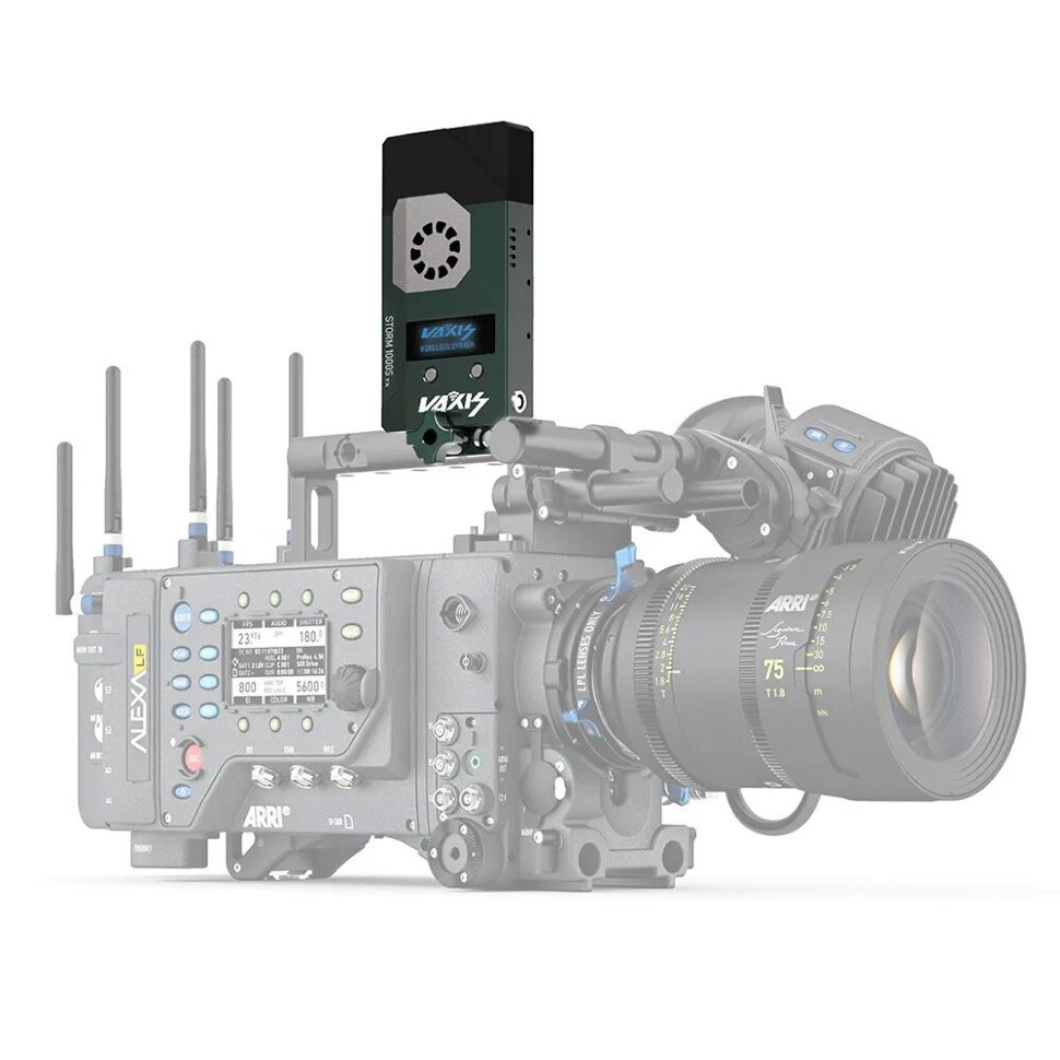 Видеосендер Vaxis Storm 1000S (RX + TX) V-mount VS19-1000-TR01 беспроводной генератор тайм кода deity tc 1 dtt0272d80