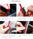 Кабель-держатель Baseus Car Mount USB Cable Lightning to USB Красный - Изображение 70047
