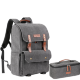 Рюкзак K&F Concept Travel Camera Backpacks + DSLR Case Серый - Изображение 172627