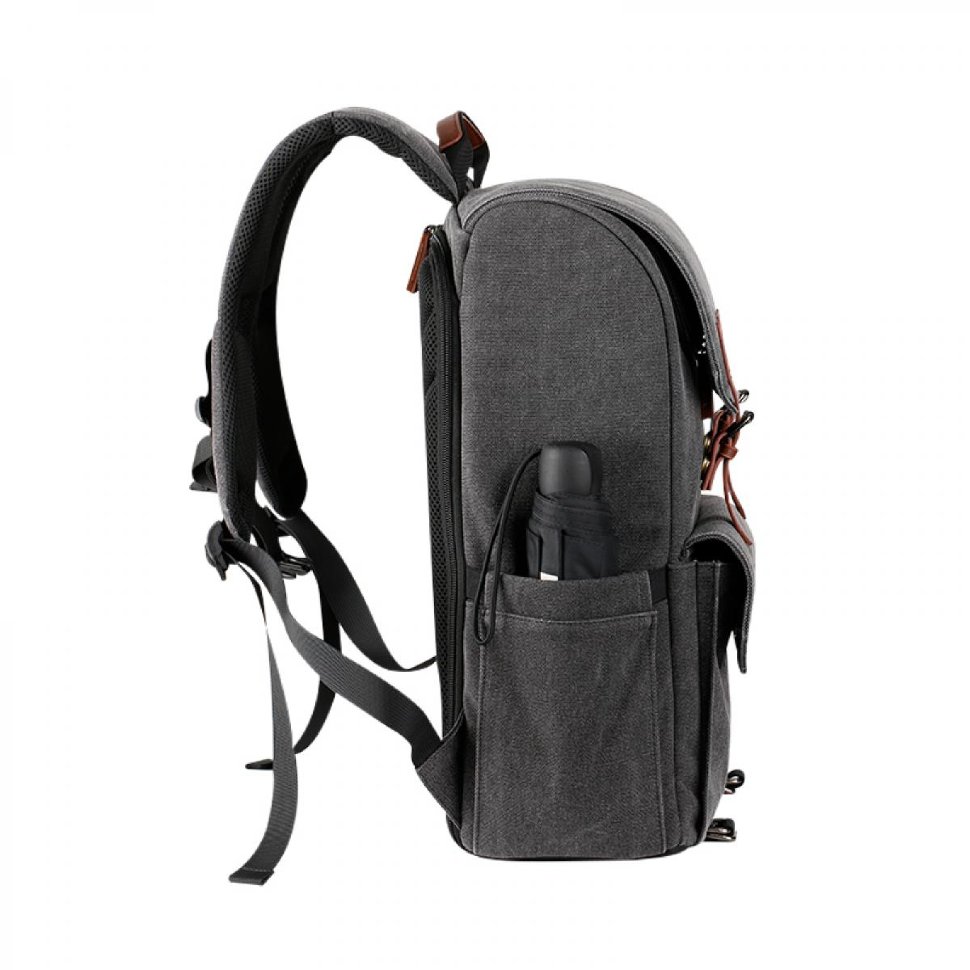 Рюкзак K&F Concept Travel Camera Backpacks + DSLR Case Серый KF13.104 - фото 4