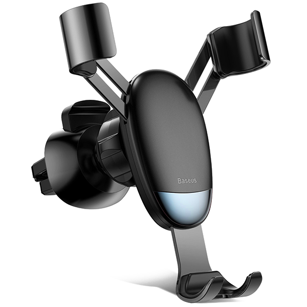 Автодержатель Baseus Mini Gravity Holder Серый SUYL-G0S - фото 2