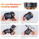 Адаптер K&F Concept M11125 для объектива Nikon AI на камеру Micro 4/3 - Изображение 162022