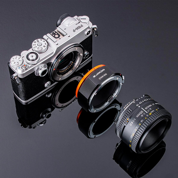 Адаптер K&F Concept M11125 для объектива Nikon AI на камеру Micro 4/3 KF06.459