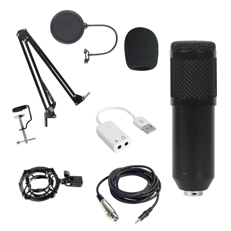 Микрофон YNMCE BM-800 Чёрный BM-800 Black - фото 7