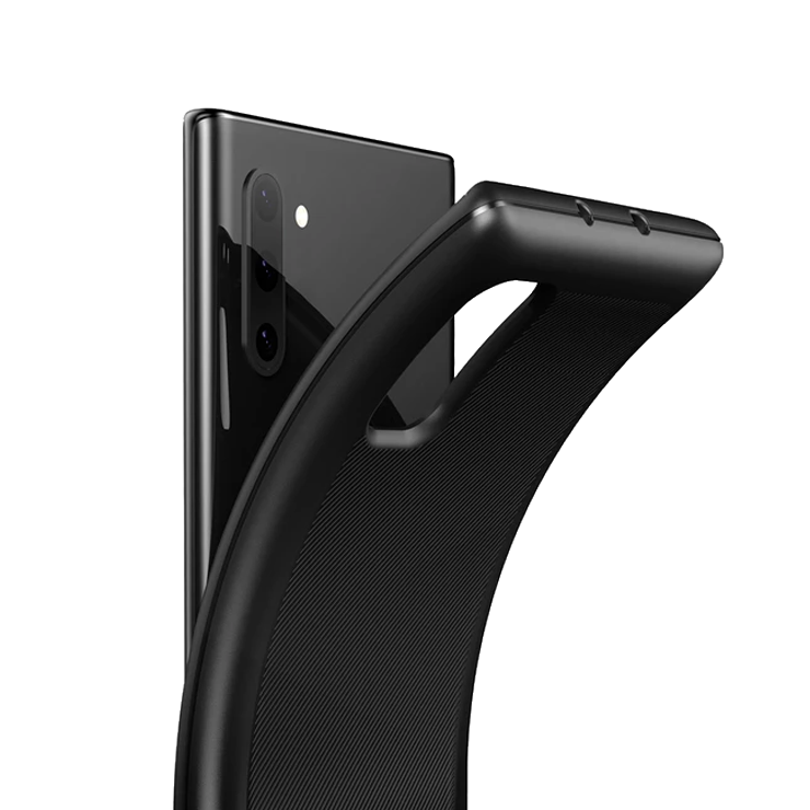 Чехол VRS Design Damda Single Fit для Galaxy Note 10 Чёрный 907116 - фото 3