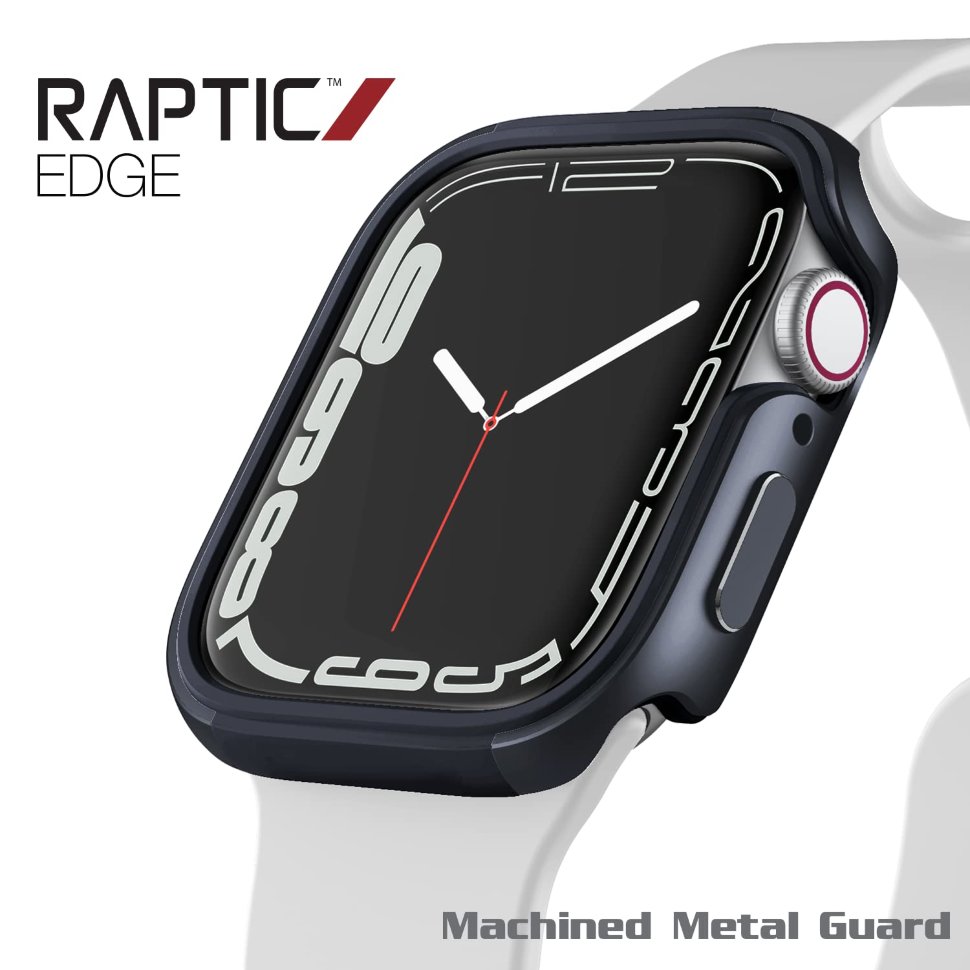 Чехол Raptic Edge для Apple Watch 41mm Midnight 463676 умные часы apple watch se 2023 44 мм midnight sport loop midnight aluminium mrea3