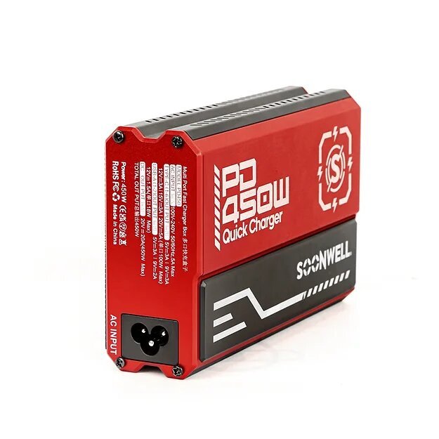 Зарядная станция SoonWell PD 450W Fast Charging Box PD450 - фото 9