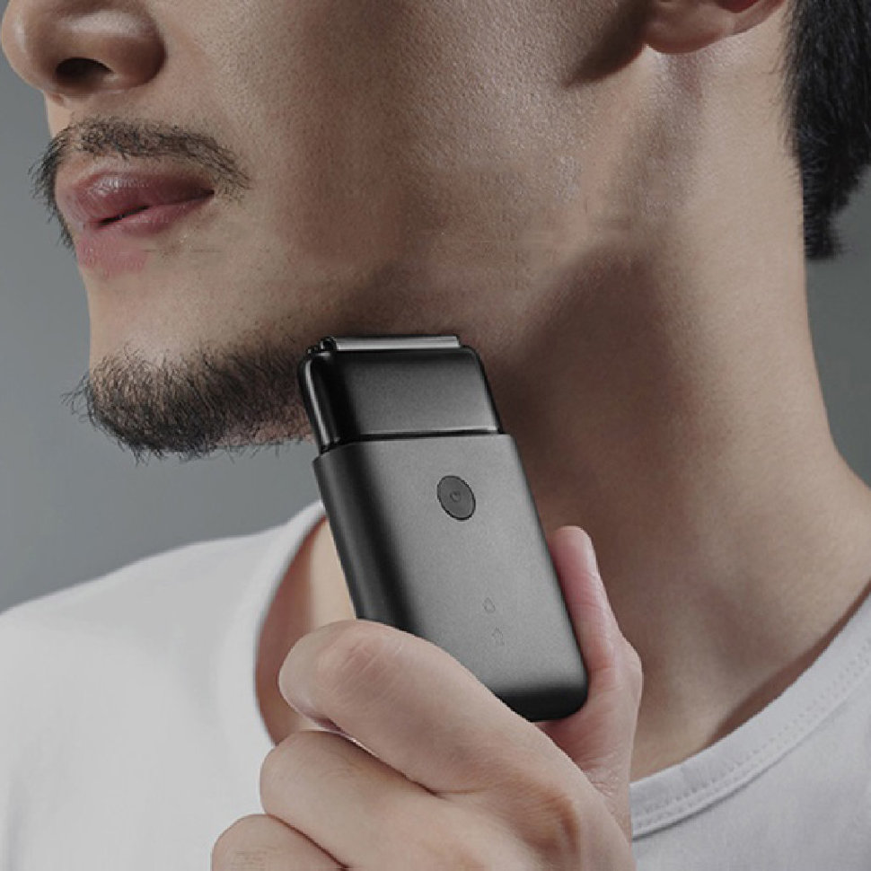 Электробритва Xiaomi MiJia Portable shaver Чёрная MSW201 - фото 1