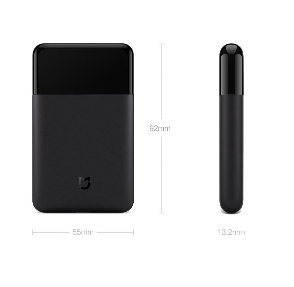Электробритва Xiaomi MiJia Portable shaver Чёрная MSW201 - фото 7