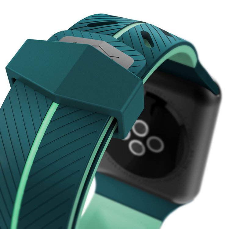 Ремешок X-Doria Action Band для Apple Watch 42/44 мм Зелено-Мятный - фото 3