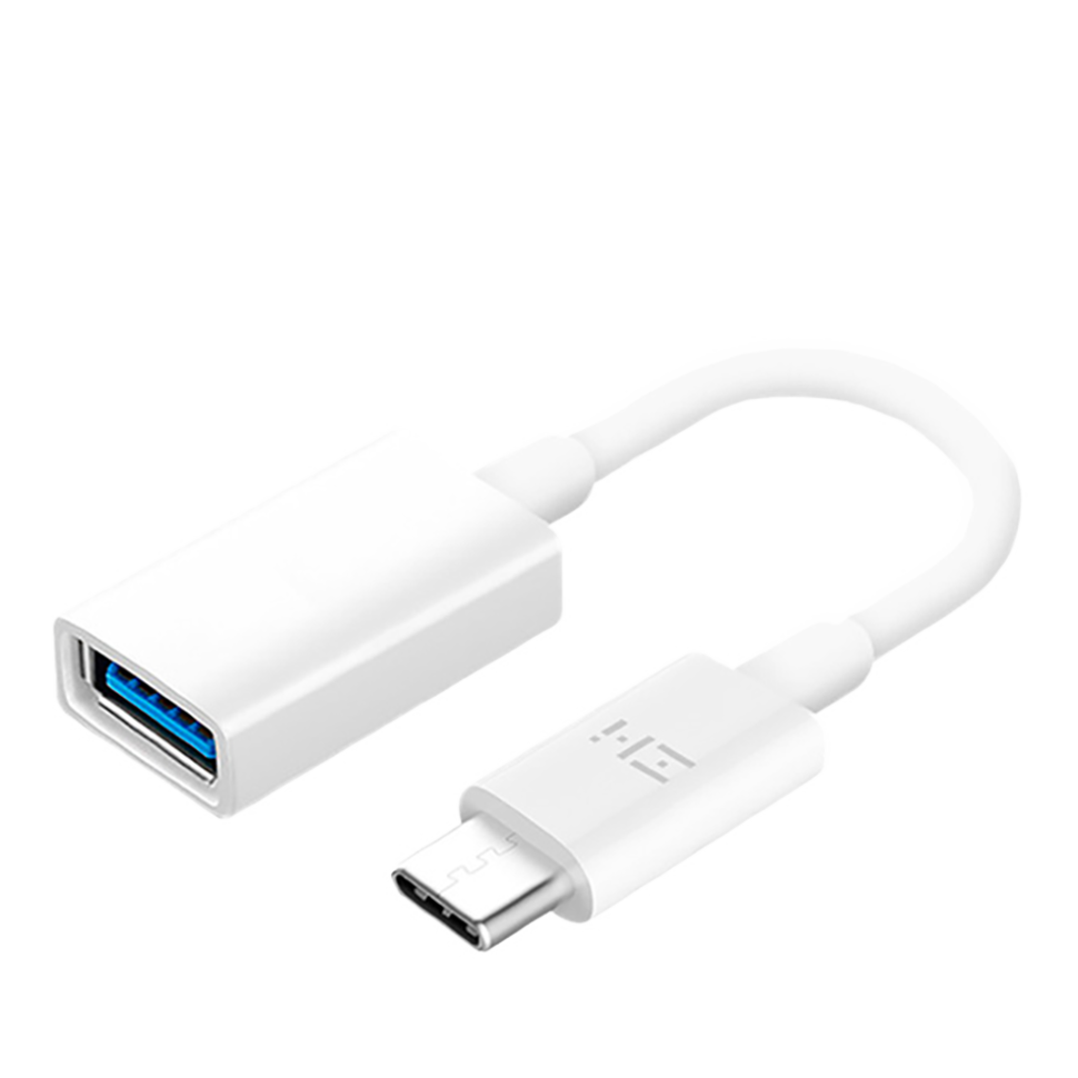 Адаптер ZMI AL271 Type-C OTG - USB 3.0 Белый 