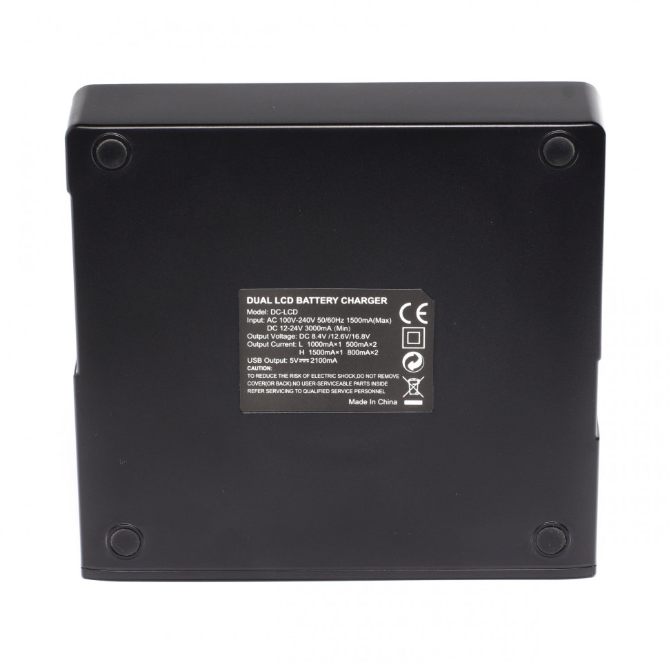 Зарядное устройство двойное Ruibo для LP-E6 DC-LCD-C7-LP-E6N - фото 4