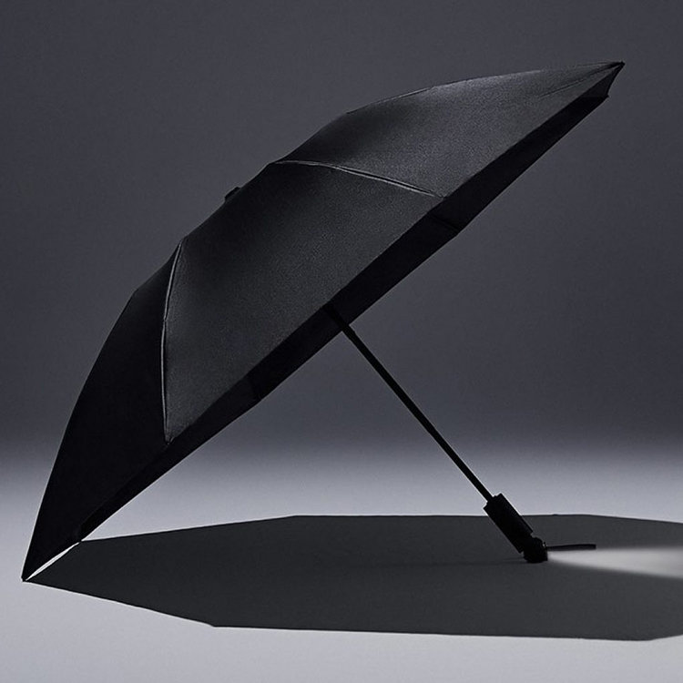 Зонт с фонариком Xiaomi U'REVO Automatic Reverse Folding Lighting Umbrella Чёрный URCOTNT2105U - фото 2