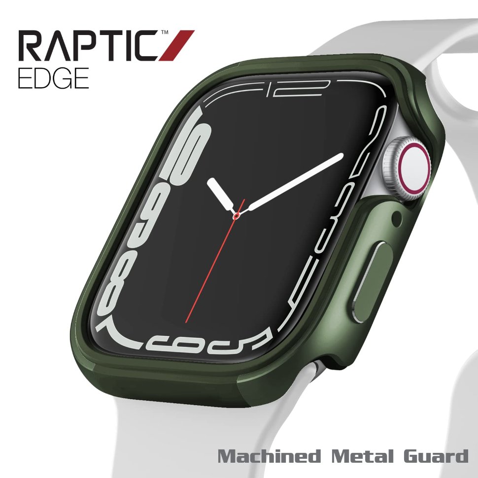 Чехол Raptic Edge для Apple Watch 45mm Зелёный 463539 - фото 4