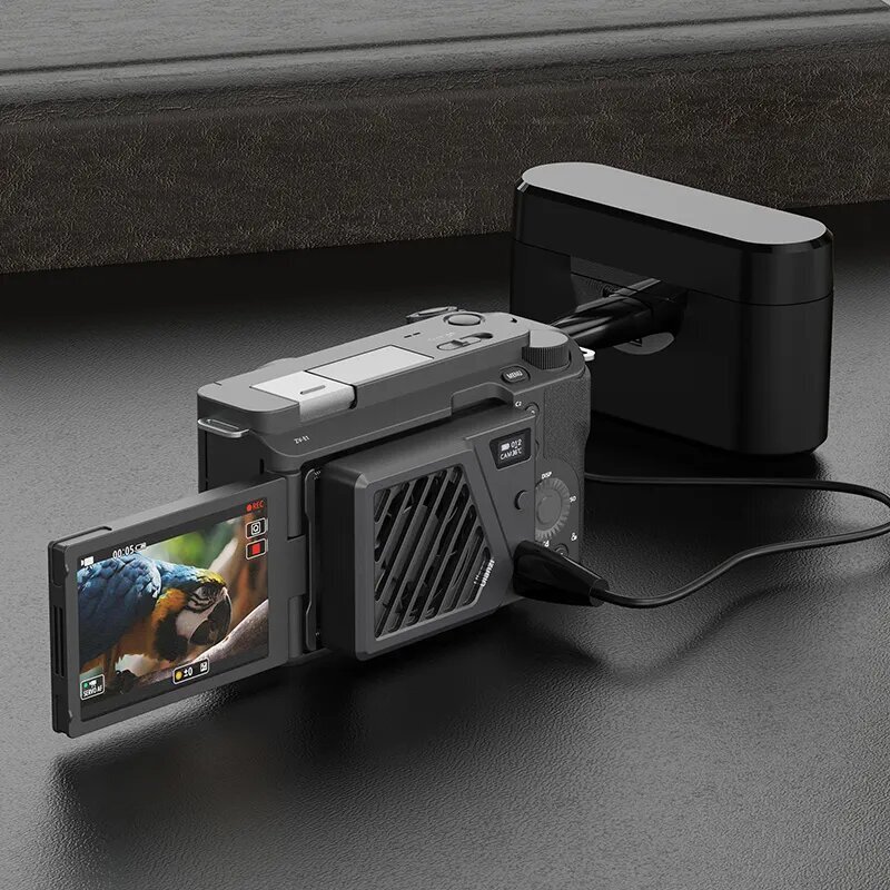 Система охлаждения Ulanzi CA25 Upgraded для камеры Sony/Canon/Fujifilm/Nikon Чёрная C072GBB2 - фото 2