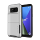 Чехол с отсеком для карт VRS Design Damda Folder для Galaxy S8 Plus Серебро - Изображение 56908