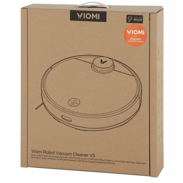 Робот-пылесос Xiaomi Viomi V3 Robot Vacuum Cleaner  V-RVCLM26B - фото 9