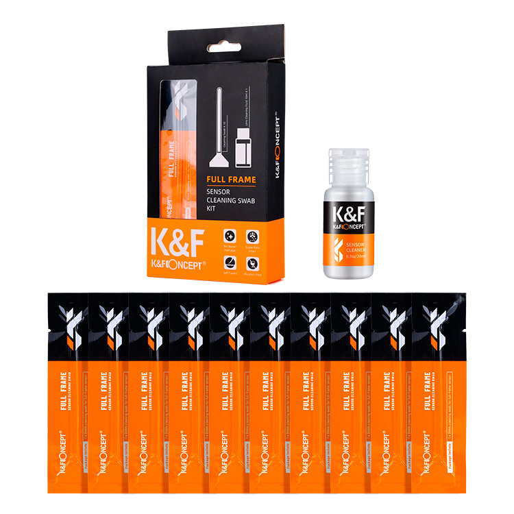 Набор для ухода за матрицей K&F Concept 24mm Full-Frame Sensor Cleaning Swab Kit SKU.1617 набор для ухода за матрицей k