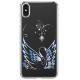 Чехол PQY Swan для iPhone Xs Max Silver Frame - Изображение 210724