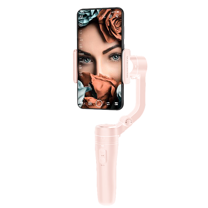 Стабилизатор для смартфона Feiyu VLOG Pocket Розовый Vlog pocket-Pink - фото 1