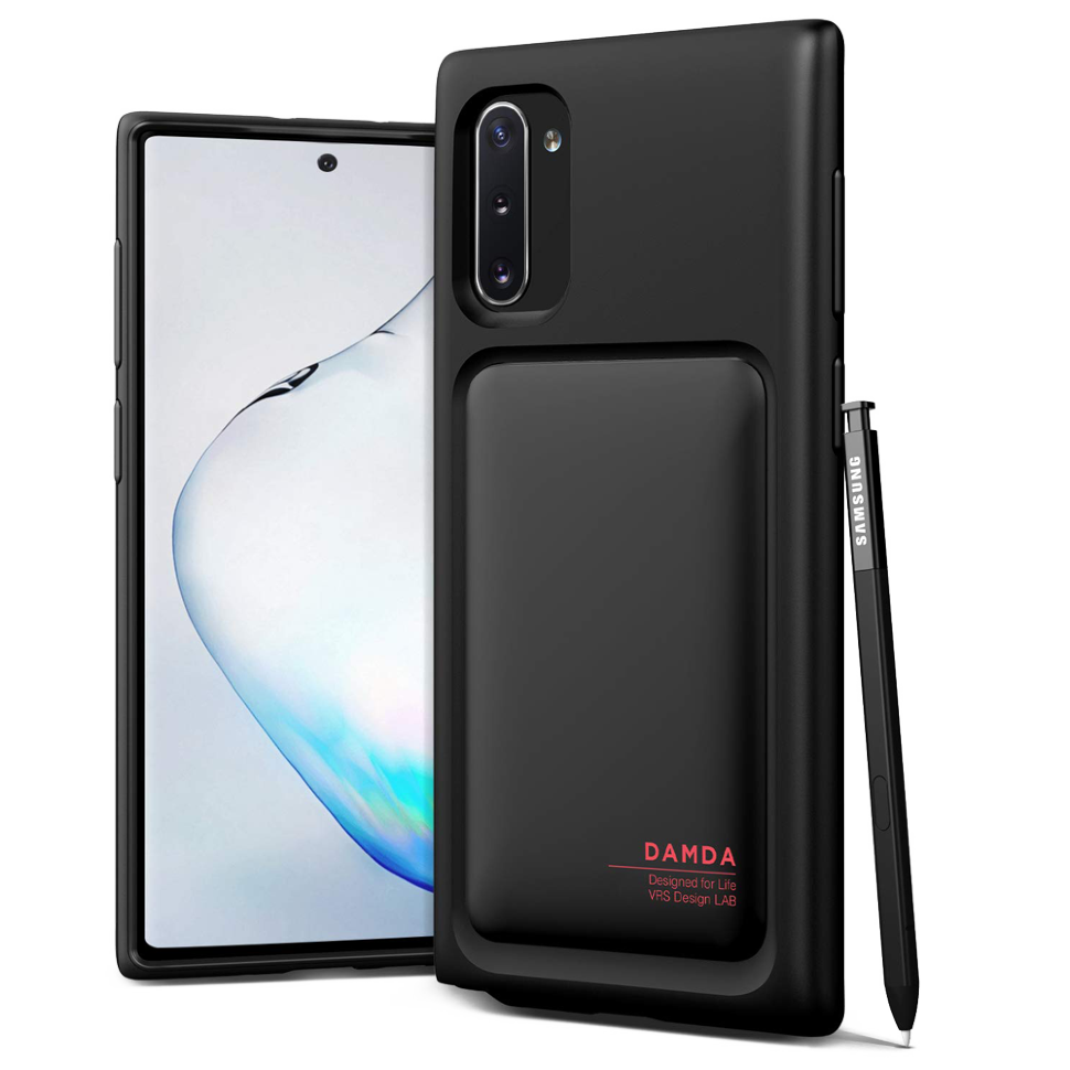 Чехол VRS Design Damda High Pro Shield для Galaxy Note 10 Matt Black 