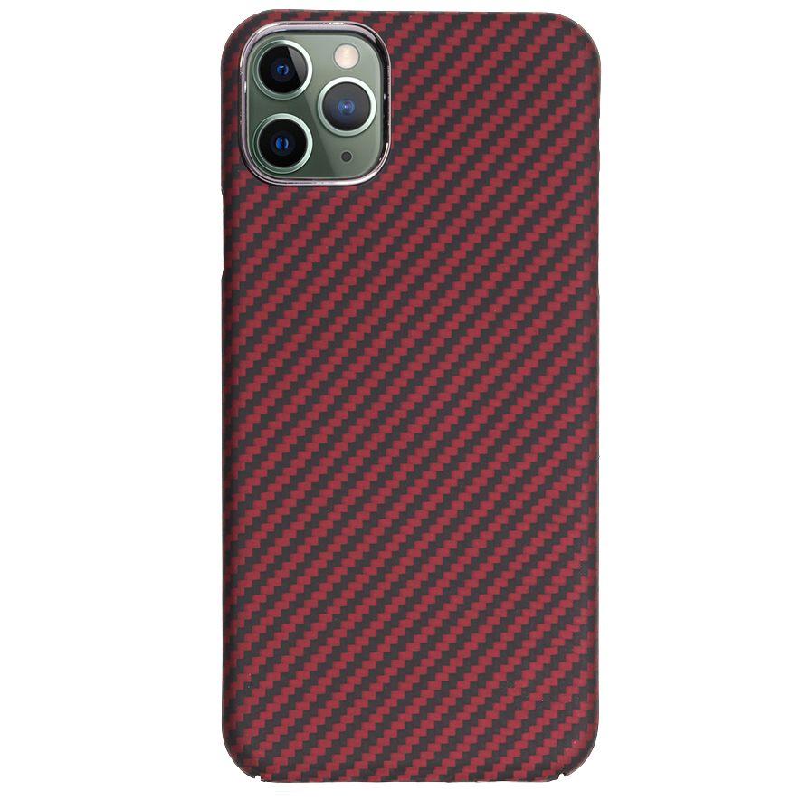 Чехол K-DOO Kevlar для iPhone 11 Pro Черно-красный чехол защитный vlp art collection для iphone 13 winter темно зеленый