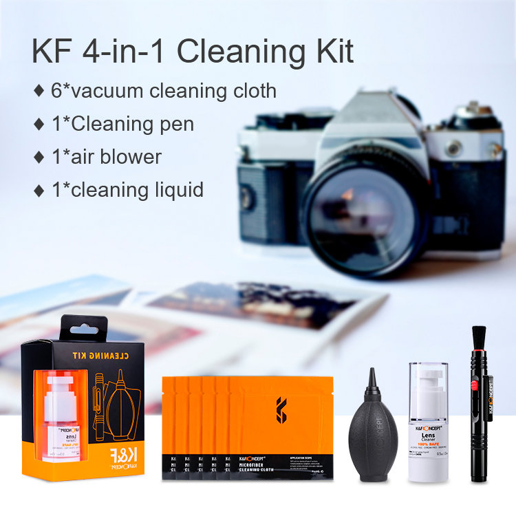 Набор для ухода за оптикой K&F Concept 4-in-1 Cleaning Kit SKU.1618 - фото 2