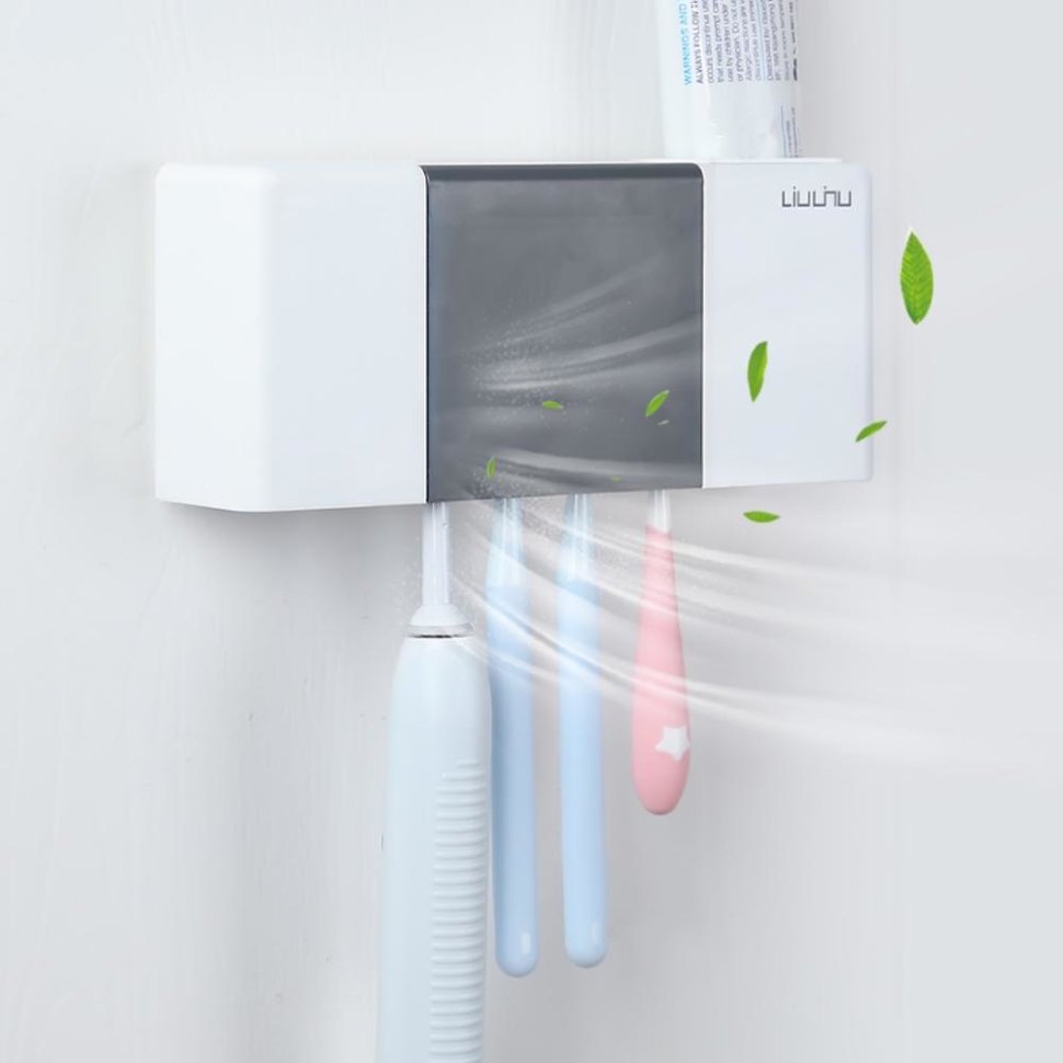 Стерилизатор зубных щеток Xiaomi Liulinu Sterilization Toothbrush Holder LSZWD01W - фото 3