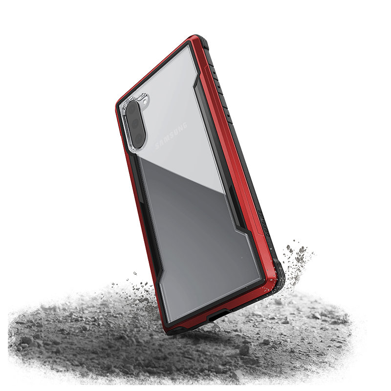 Чехол X-Doria Defense Shield для Samsung Galaxy Note10 Красный 486231 - фото 2