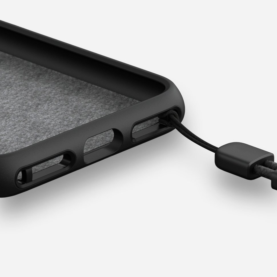Чехол Nomad Rugged Case для iPhone 11 Pro Чёрный NM21W10R00 - фото 1
