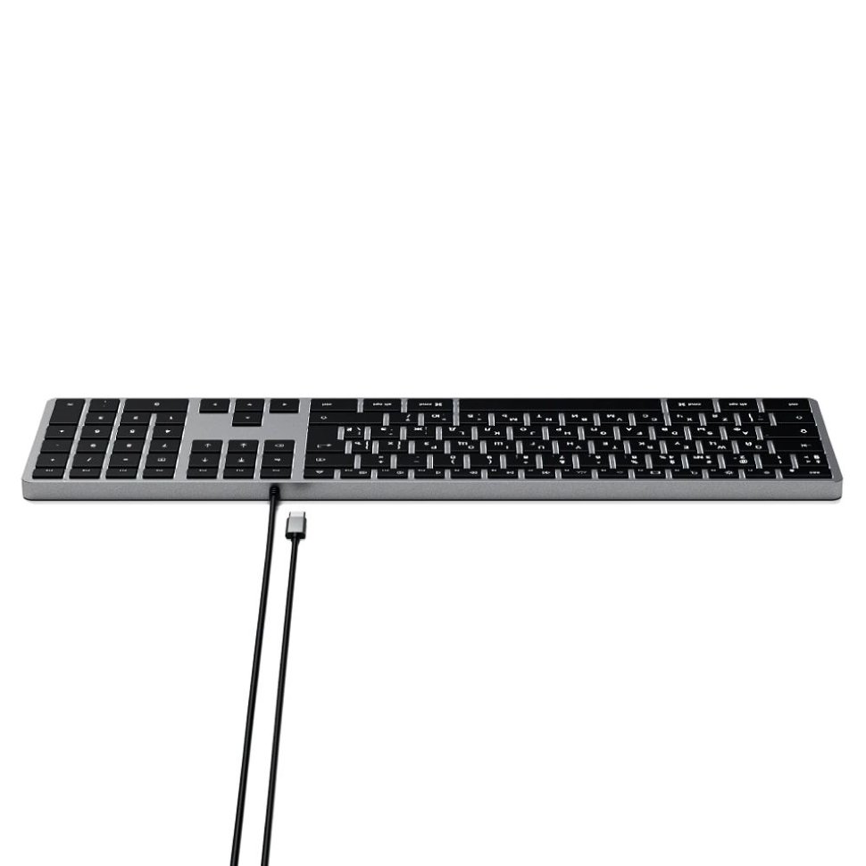 Клавиатура Satechi Slim W3 (RU) Серый ST-UCSW3M - фото 5