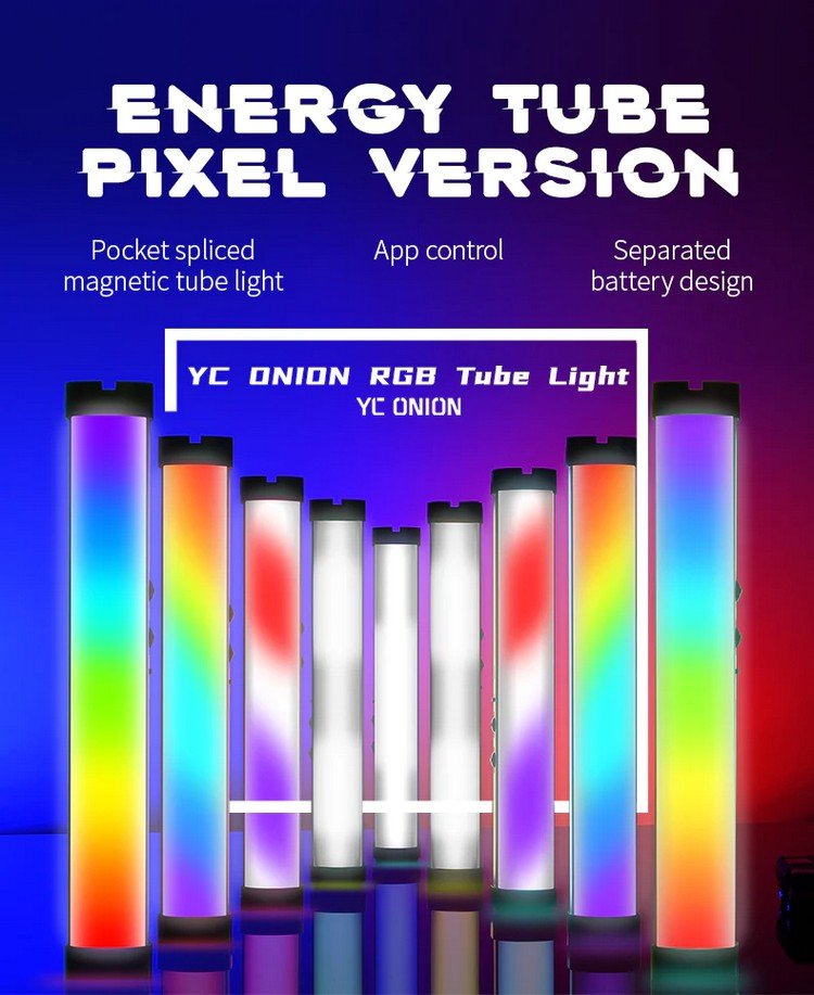 Осветитель YC Onion ENERGY TUBE Pixel Version ETLight_1 - фото 5