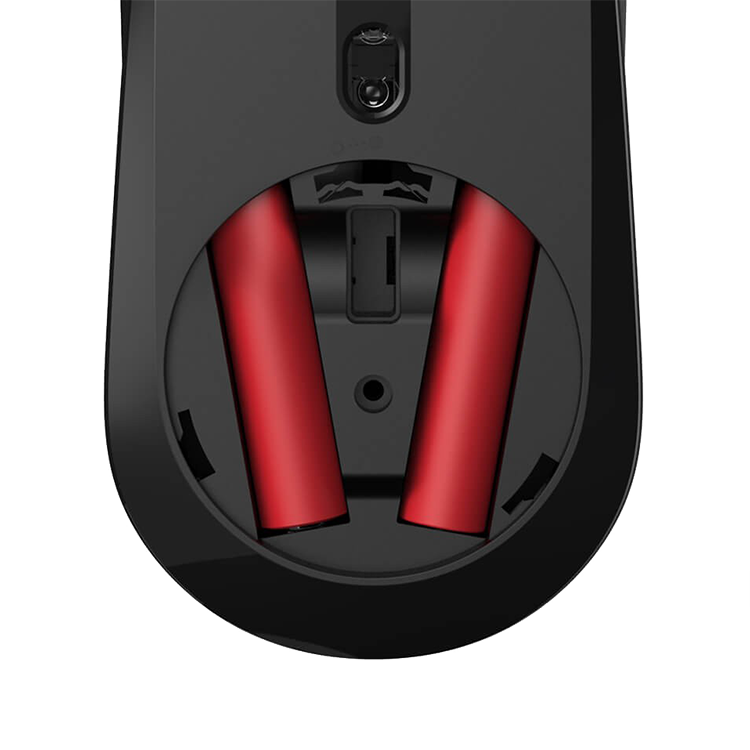 Мышь беспроводная Xiaomi MIIIW Wireless Office Mouse Чёрная MWWM01 - фото 7