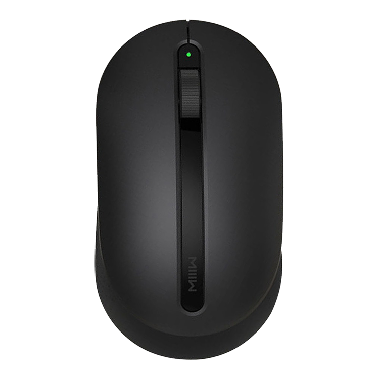 Мышь беспроводная Xiaomi MIIIW Wireless Office Mouse Чёрная MWWM01 - фото 2